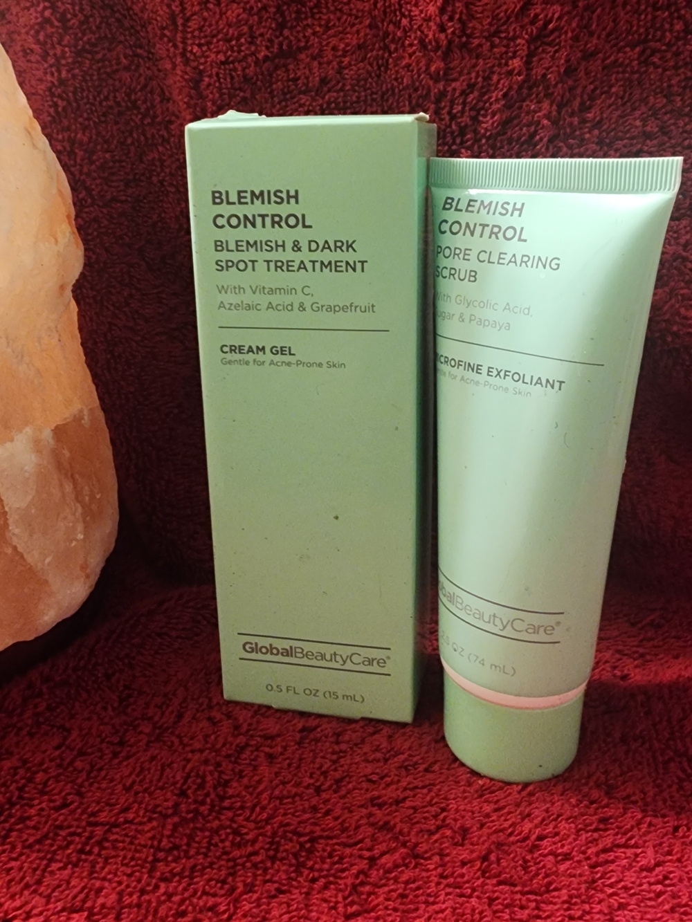 GlobalBeautyCare Blemish Control Cream Gel – Light Green
